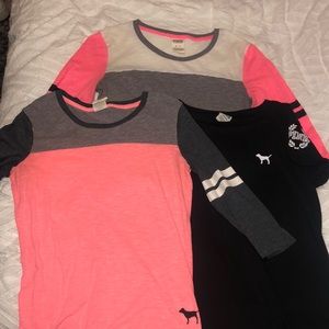 VS PINK tshirt bundle of 3